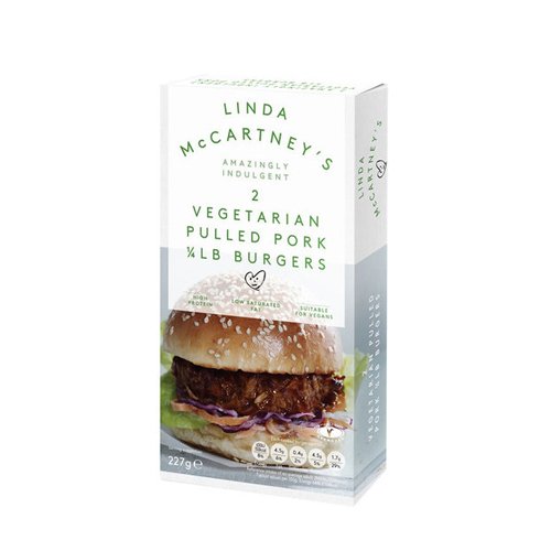 Linda McCartney’s 2 Hamburguesas Veganas Cuarto de Libra Cerdo 227g