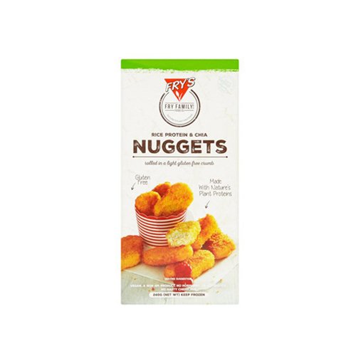 Frys Family Foods Nuggets de Proteína de Arroz y Chia (Sin Gluten) 240g
