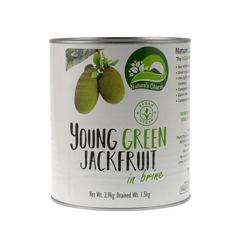 Nature's Charm Jackfruit Salmuera 2,9kg | Vegan | Sin Gluten