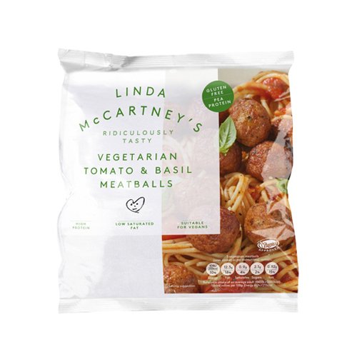 Linda McCartney’s Albóndigas de tomate y albahaca 292g