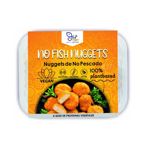 JUST VEGAN- Nuggets Estilo Pescado 180g| 100% VEGETALES