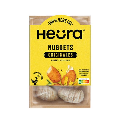 Heura Nuggets 180g | 100% Vegetales | Sin Gluten