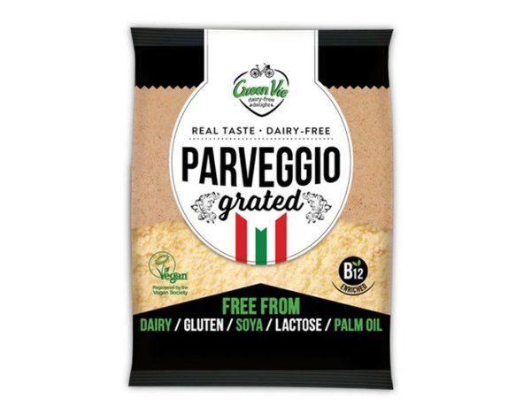 GreenVie Queso Vegan Parmeggio con parmesano Rallado Vegano 1kg
