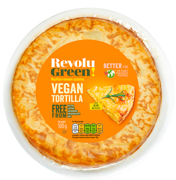 Revolu Green Tortilla vegana 500g