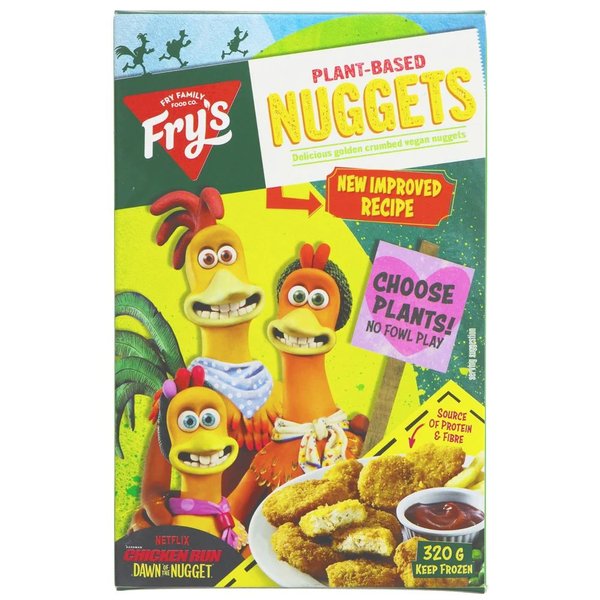 Frys Family Foods Nuggets estilo pollo (edición Chicken run) 320g